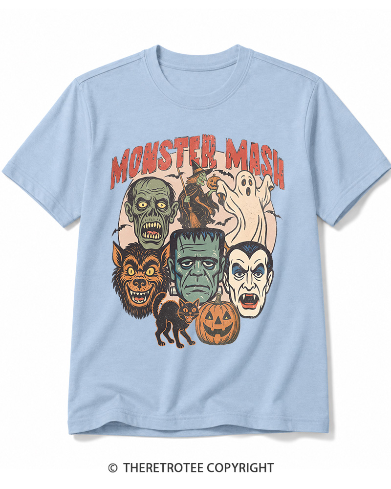 TheRetroTee Retro Halloween Spooky Season 1970s Cotton T-Shirt