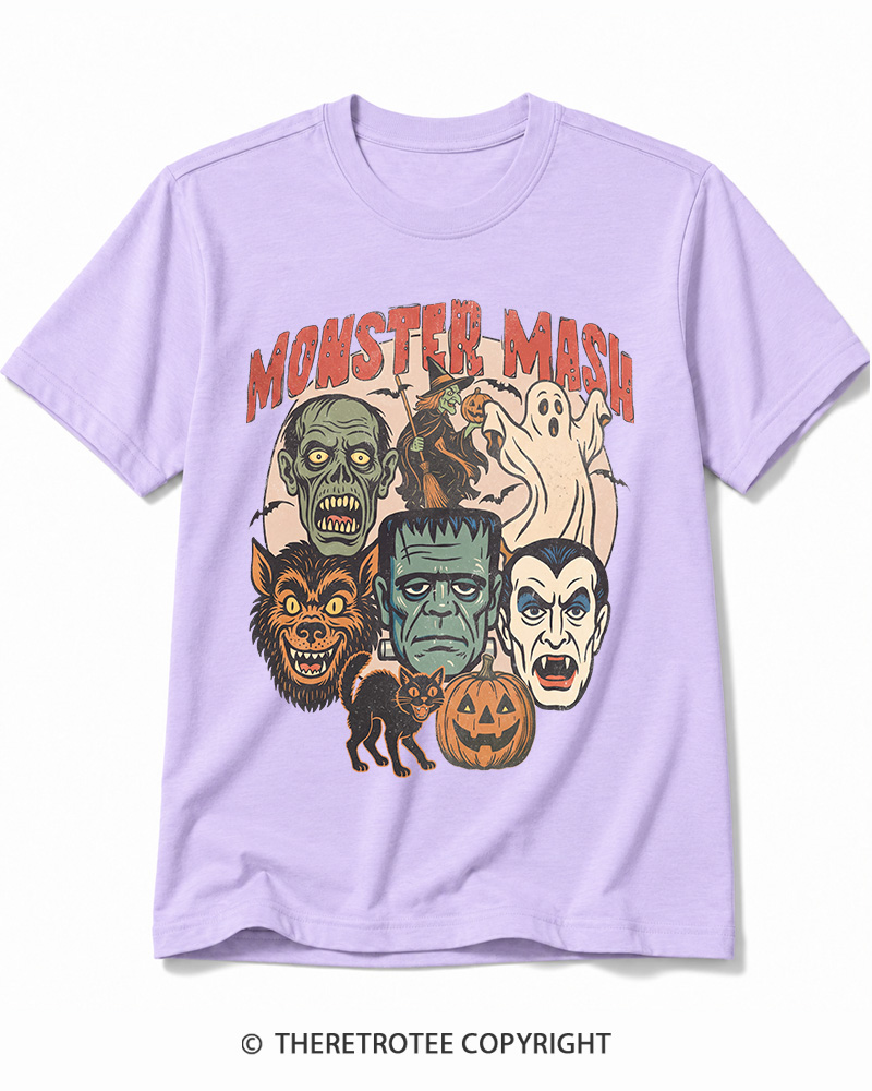 TheRetroTee Retro Halloween Spooky Season 1970s Cotton T-Shirt
