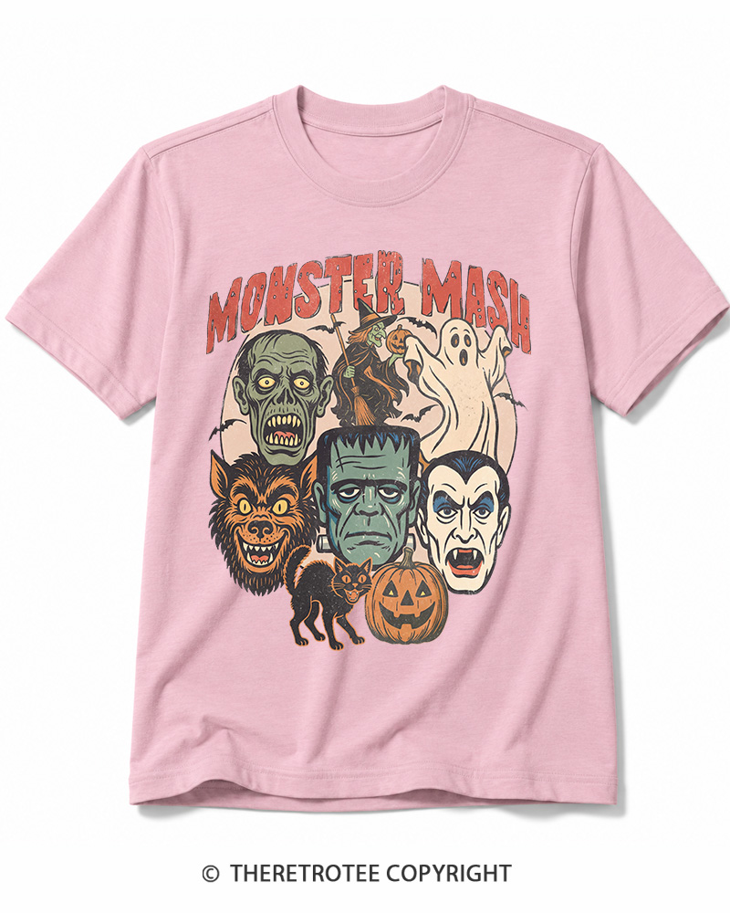 TheRetroTee Retro Halloween Spooky Season 1970s Cotton T-Shirt