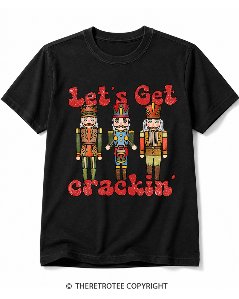 TheRetroTee Let’s Get Crackin 1970s Cotton T-Shirt