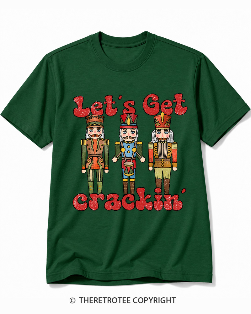 TheRetroTee Let’s Get Crackin 1970s Cotton T-Shirt