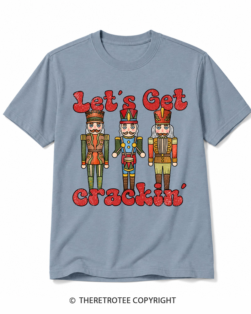 TheRetroTee Let’s Get Crackin 1970s Cotton T-Shirt