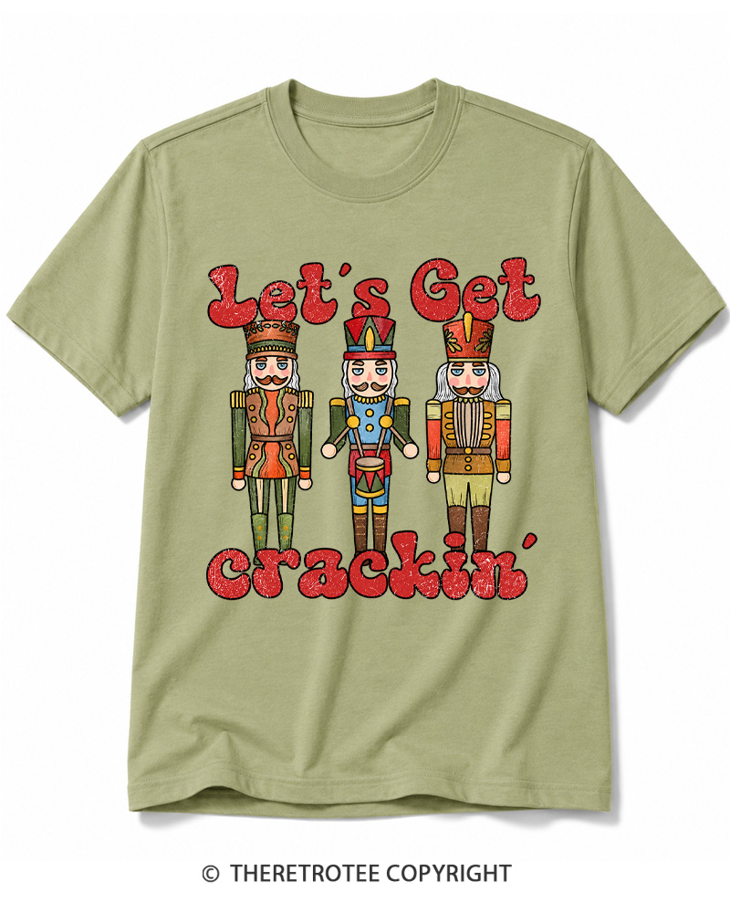 TheRetroTee Let’s Get Crackin 1970s Cotton T-Shirt