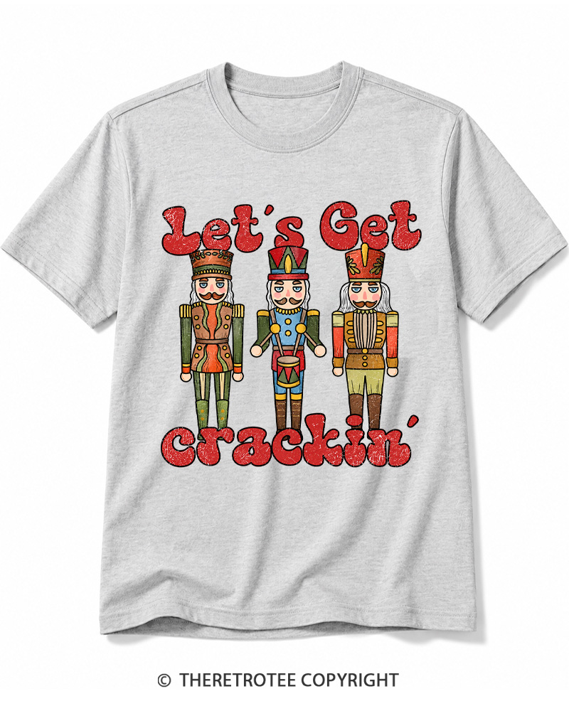TheRetroTee Let’s Get Crackin 1970s Cotton T-Shirt