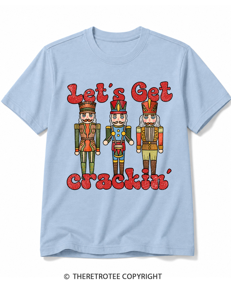 TheRetroTee Let’s Get Crackin 1970s Cotton T-Shirt