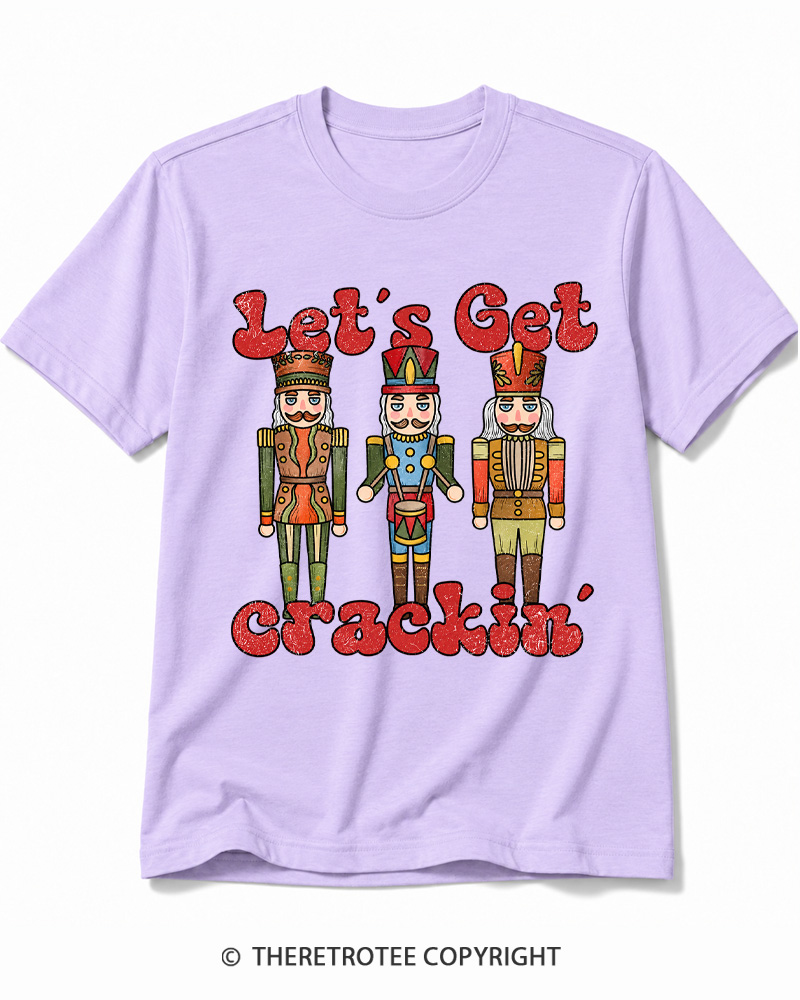 TheRetroTee Let’s Get Crackin 1970s Cotton T-Shirt