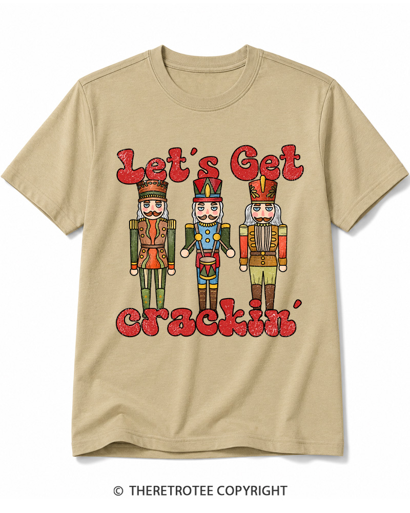 TheRetroTee Let’s Get Crackin 1970s Cotton T-Shirt