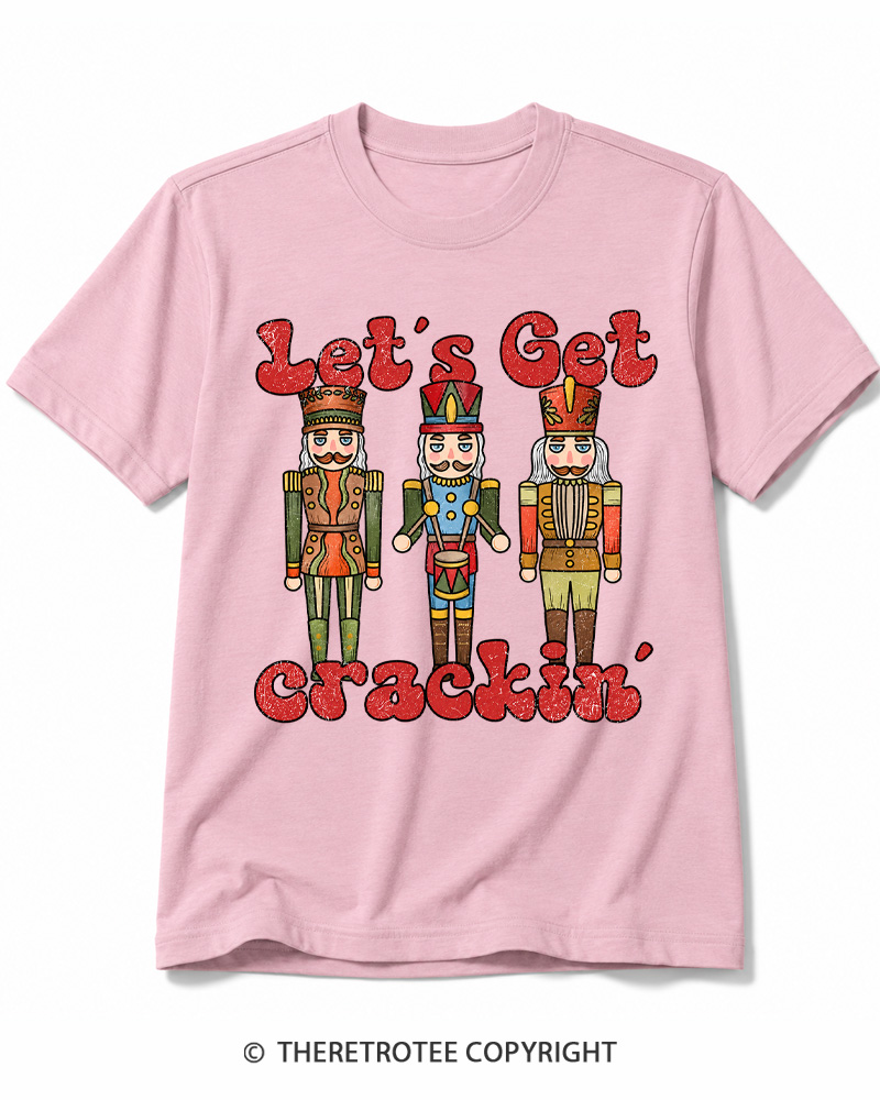 TheRetroTee Let’s Get Crackin 1970s Cotton T-Shirt