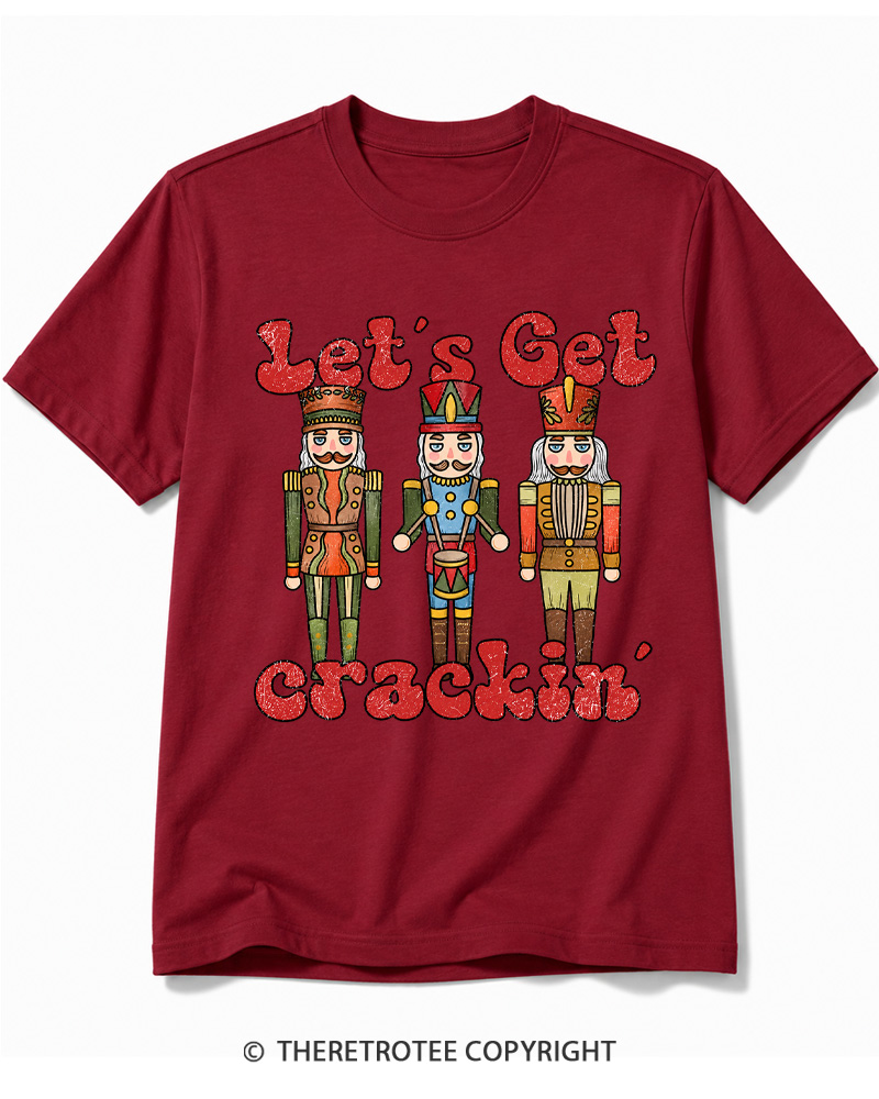 TheRetroTee Let’s Get Crackin 1970s Cotton T-Shirt