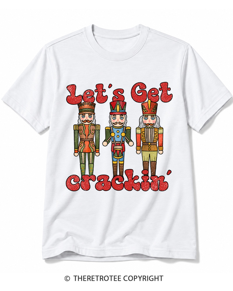 TheRetroTee Let’s Get Crackin 1970s Cotton T-Shirt