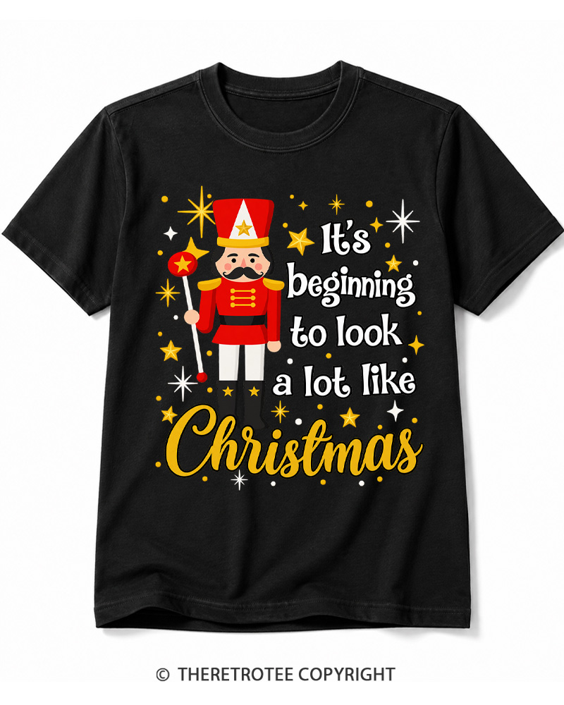 TheRetroTee Look A Lot Like Christmas 1950s Cotton T-Shirt