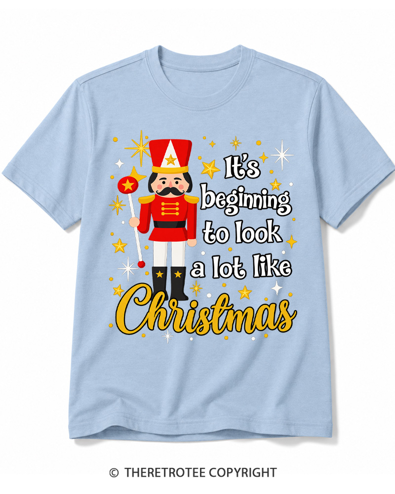 TheRetroTee Look A Lot Like Christmas 1950s Cotton T-Shirt