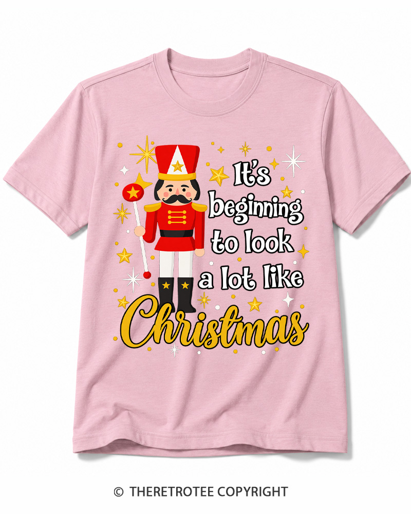 TheRetroTee Look A Lot Like Christmas 1950s Cotton T-Shirt