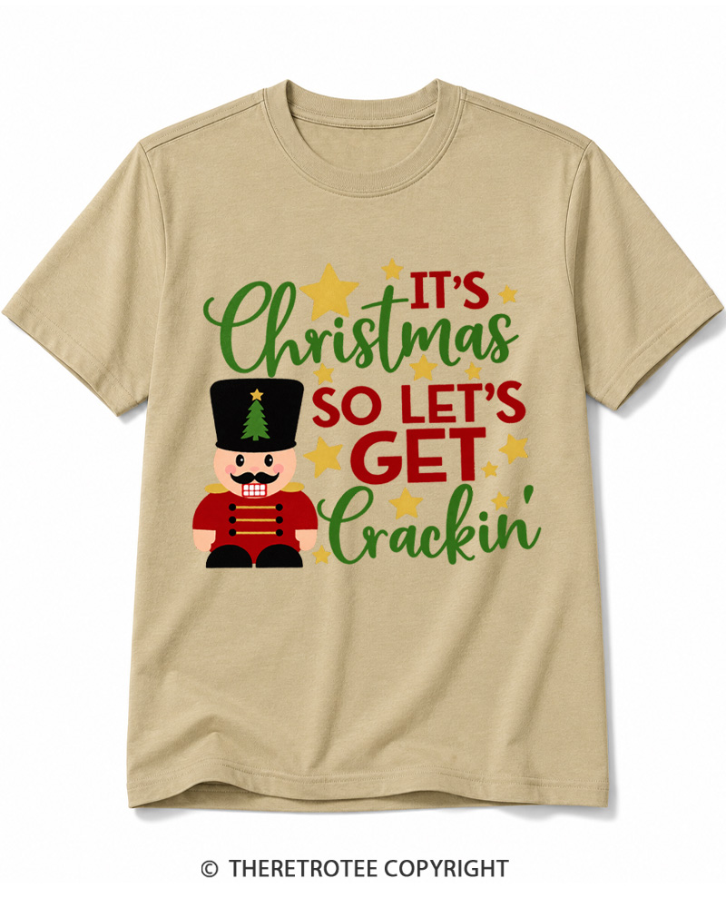 TheRetroTee Let’s Get Crackin 1970s Cotton T-Shirt