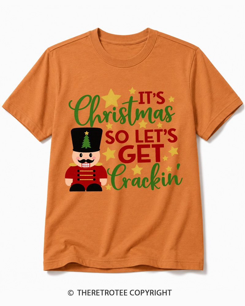 TheRetroTee Let’s Get Crackin 1970s Cotton T-Shirt