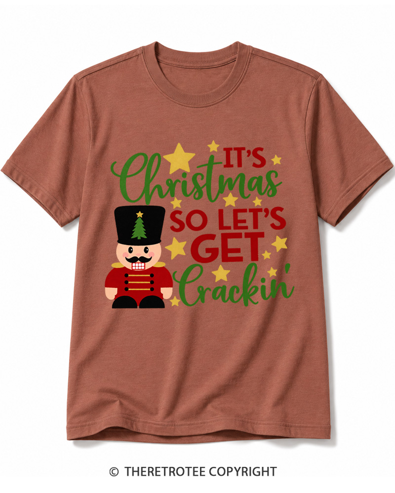 TheRetroTee Let’s Get Crackin 1970s Cotton T-Shirt