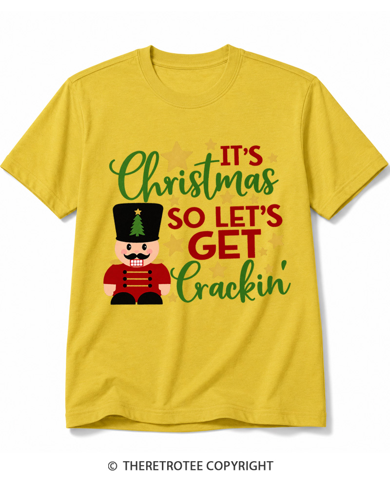 TheRetroTee Let’s Get Crackin 1970s Cotton T-Shirt
