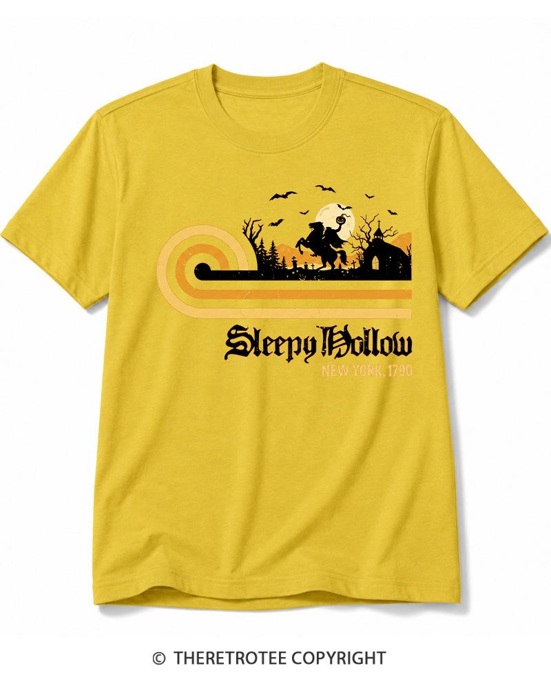 TheRetroTee Sleepy Hollow 1970s Cotton T-Shirt