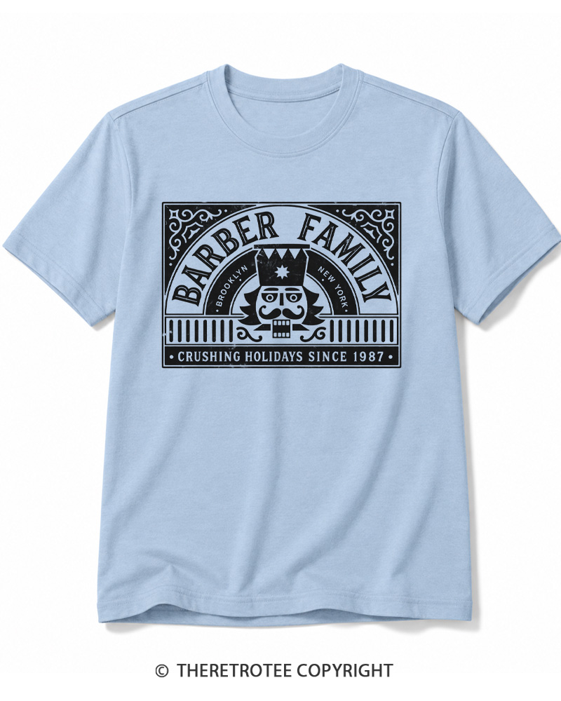 TheRetroTee Nutcracker Christmas 1980s Cotton T-Shirt
