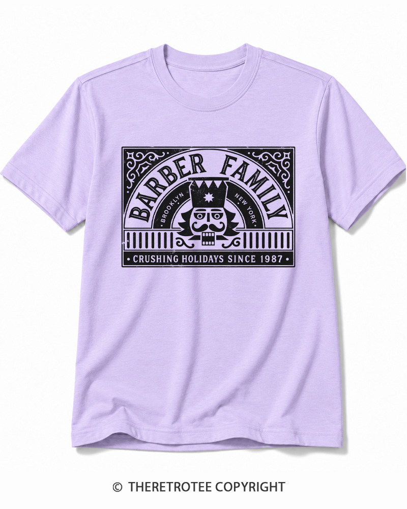 TheRetroTee Nutcracker Christmas 1980s Cotton T-Shirt