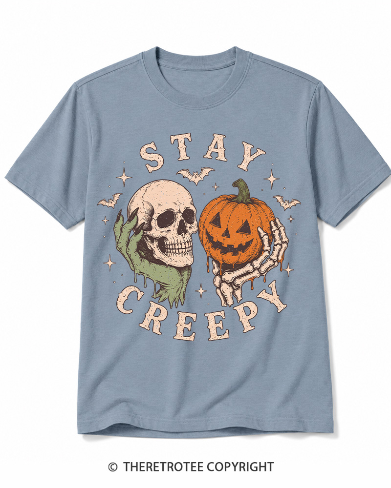 TheRetroTee Staying Alive 1990s Halloween Cotton T-Shirt