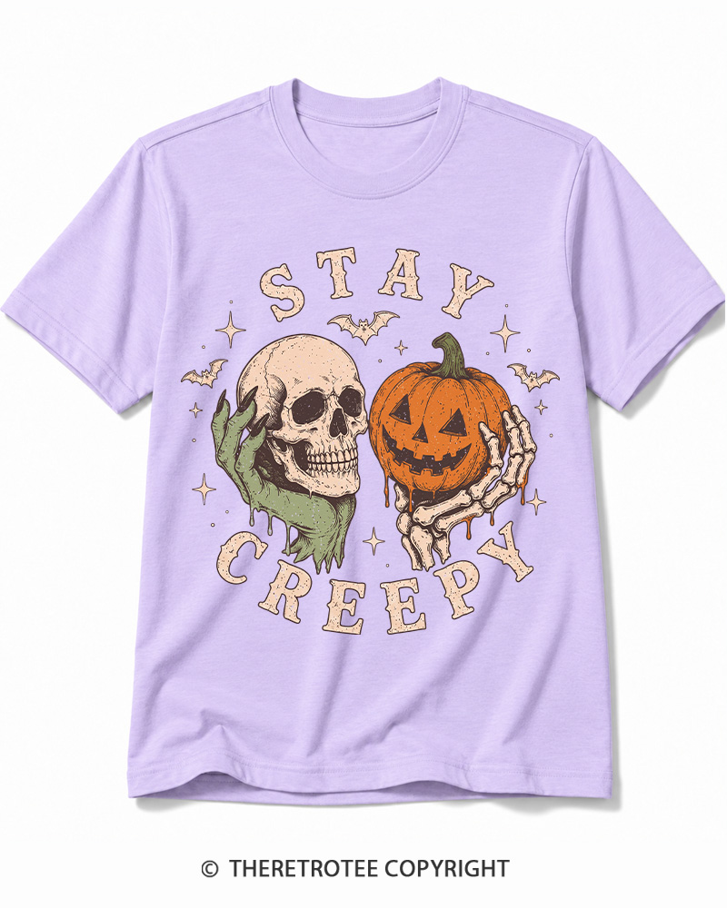 TheRetroTee Staying Alive 1990s Halloween Cotton T-Shirt