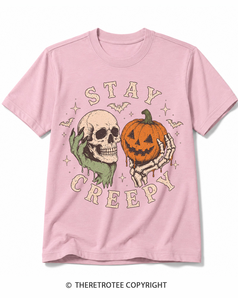 TheRetroTee Staying Alive 1990s Halloween Cotton T-Shirt