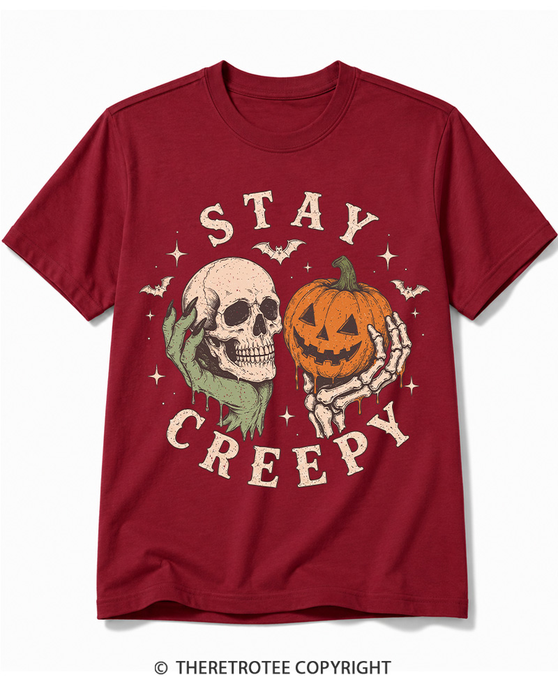 TheRetroTee Staying Alive 1990s Halloween Cotton T-Shirt