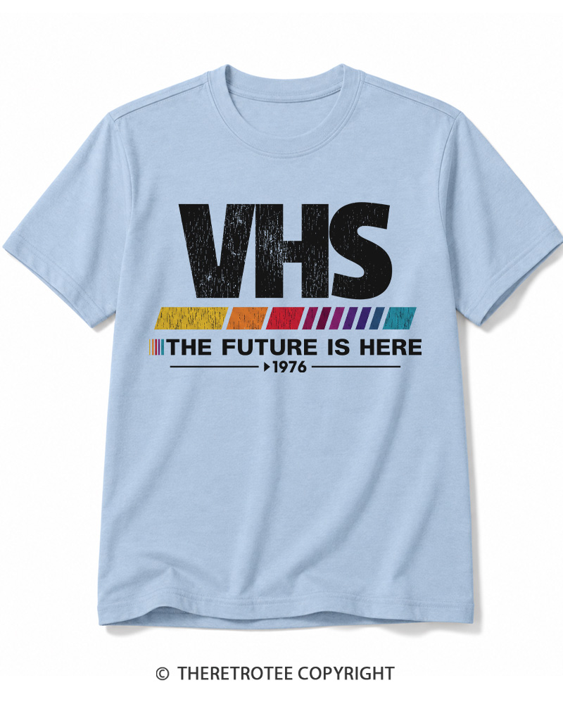 TheRetroTee The Future Is Here 1970s Cotton T-Shirt