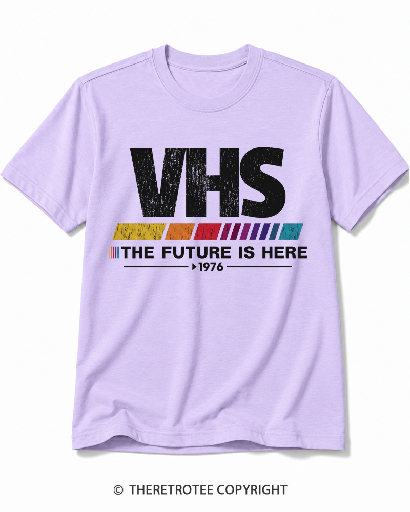 TheRetroTee The Future Is Here 1970s Cotton T-Shirt