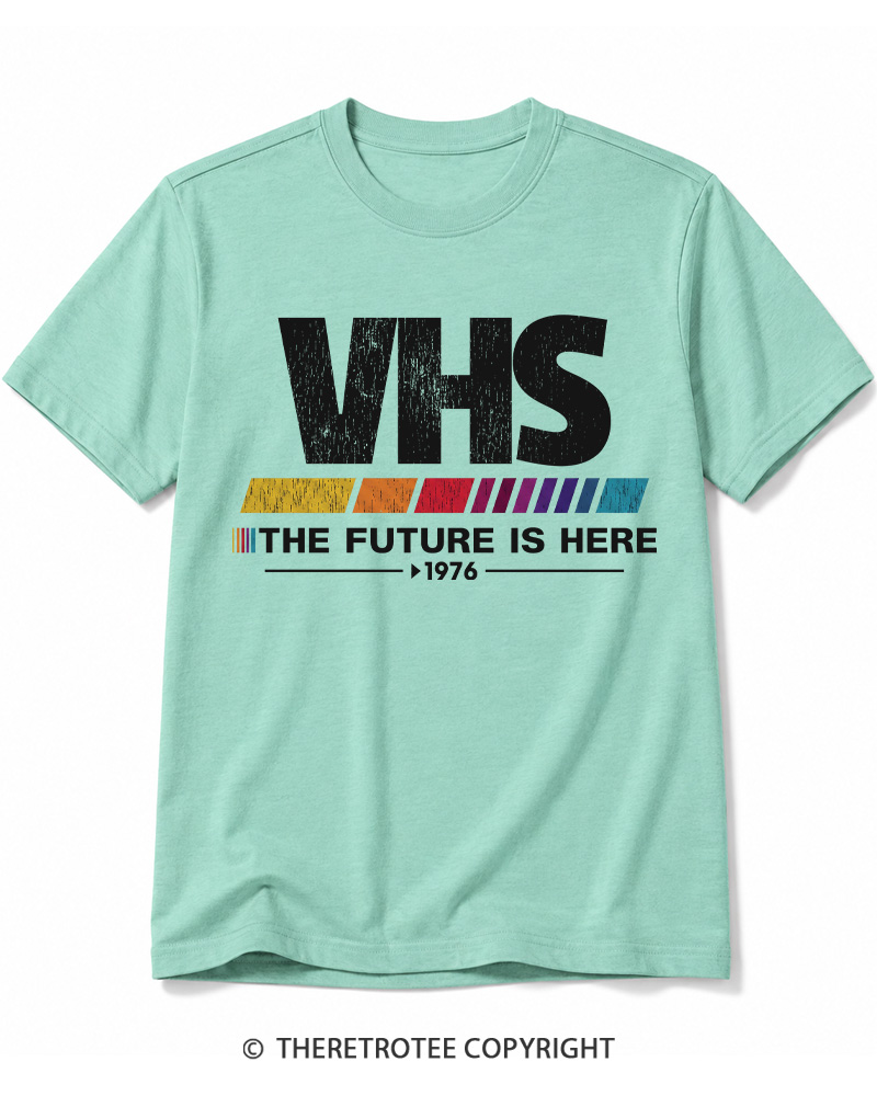 TheRetroTee The Future Is Here 1970s Cotton T-Shirt