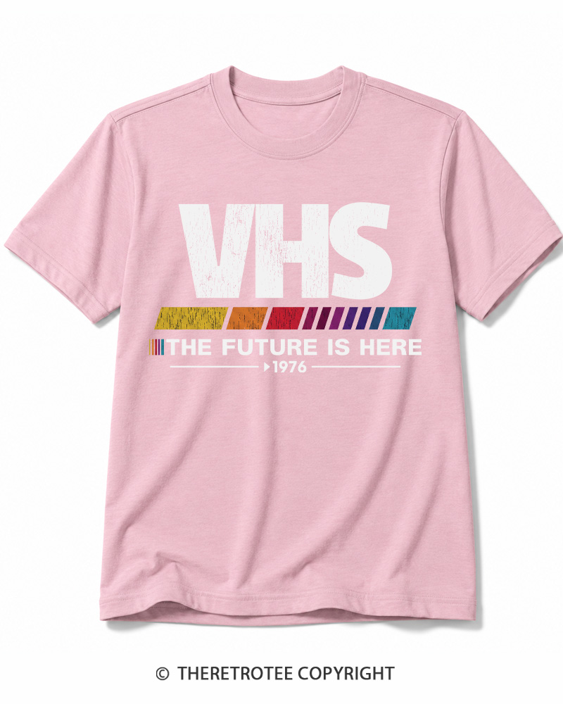 TheRetroTee The Future Is Here 1970s Cotton T-Shirt