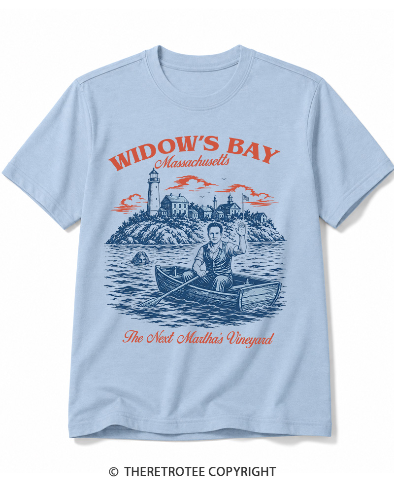 TheRetroTee The Next Martha’s Vineyard 1980s Halloween Cotton T-Shirt