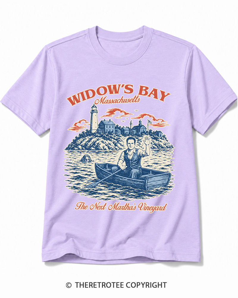 TheRetroTee The Next Martha’s Vineyard 1980s Halloween Cotton T-Shirt