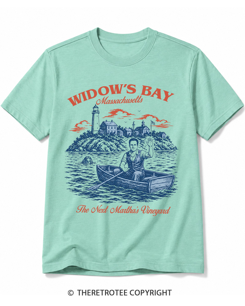 TheRetroTee The Next Martha’s Vineyard 1980s Halloween Cotton T-Shirt