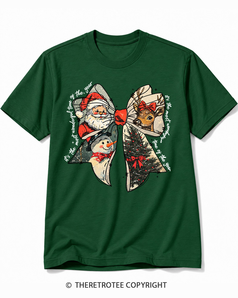 TheRetroTee It’s The Most Wonderful Time Of The Year 1960s Cotton T-Shirt