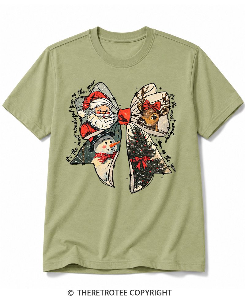 TheRetroTee It’s The Most Wonderful Time Of The Year 1960s Cotton T-Shirt