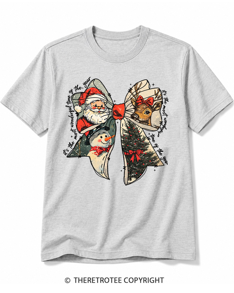 TheRetroTee It’s The Most Wonderful Time Of The Year 1960s Cotton T-Shirt