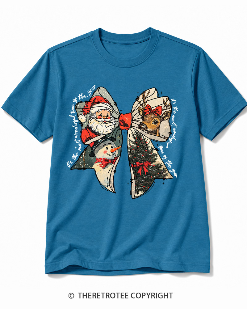 TheRetroTee It’s The Most Wonderful Time Of The Year 1960s Cotton T-Shirt