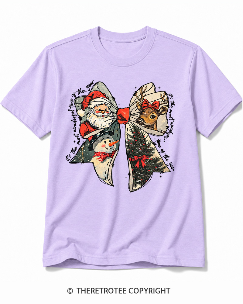 TheRetroTee It’s The Most Wonderful Time Of The Year 1960s Cotton T-Shirt