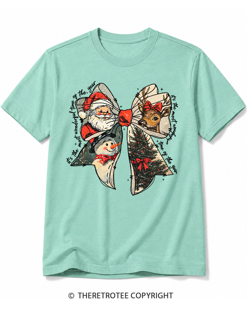 TheRetroTee It’s The Most Wonderful Time Of The Year 1960s Cotton T-Shirt