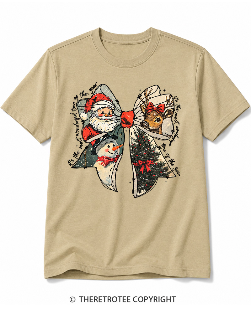 TheRetroTee It’s The Most Wonderful Time Of The Year 1960s Cotton T-Shirt