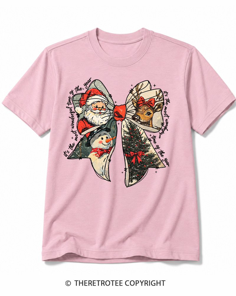 TheRetroTee It’s The Most Wonderful Time Of The Year 1960s Cotton T-Shirt