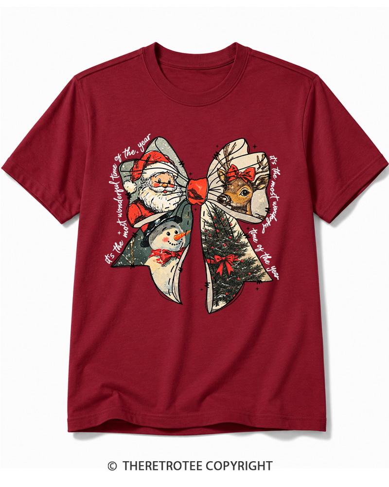 TheRetroTee It’s The Most Wonderful Time Of The Year 1960s Cotton T-Shirt
