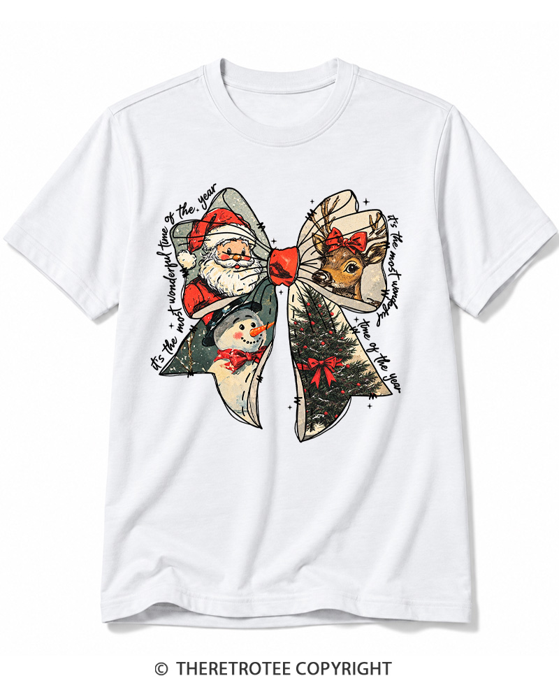 TheRetroTee It’s The Most Wonderful Time Of The Year 1960s Cotton T-Shirt