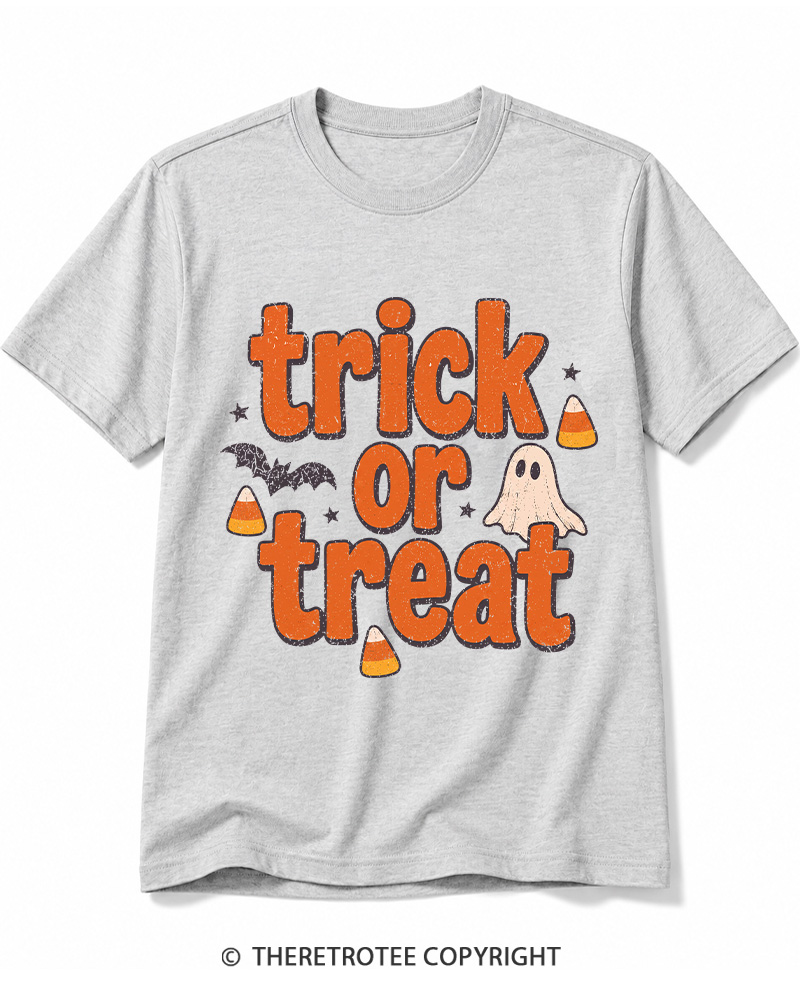 TheRetroTee Trick Or Treat 1940s Cotton T-Shirt