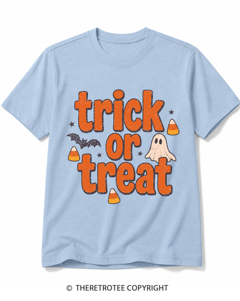 TheRetroTee Trick Or Treat 1940s Cotton T-Shirt