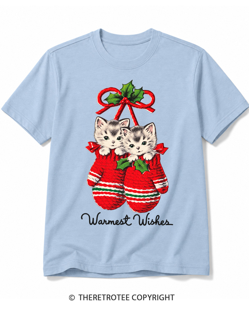 TheRetroTee Warmest Wishes 1950s Cotton T-Shirt