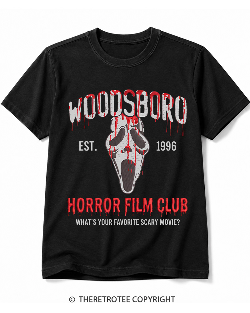 TheRetroTee What's Your Favorite Scary Movie 1990s Cotton T-Shirt