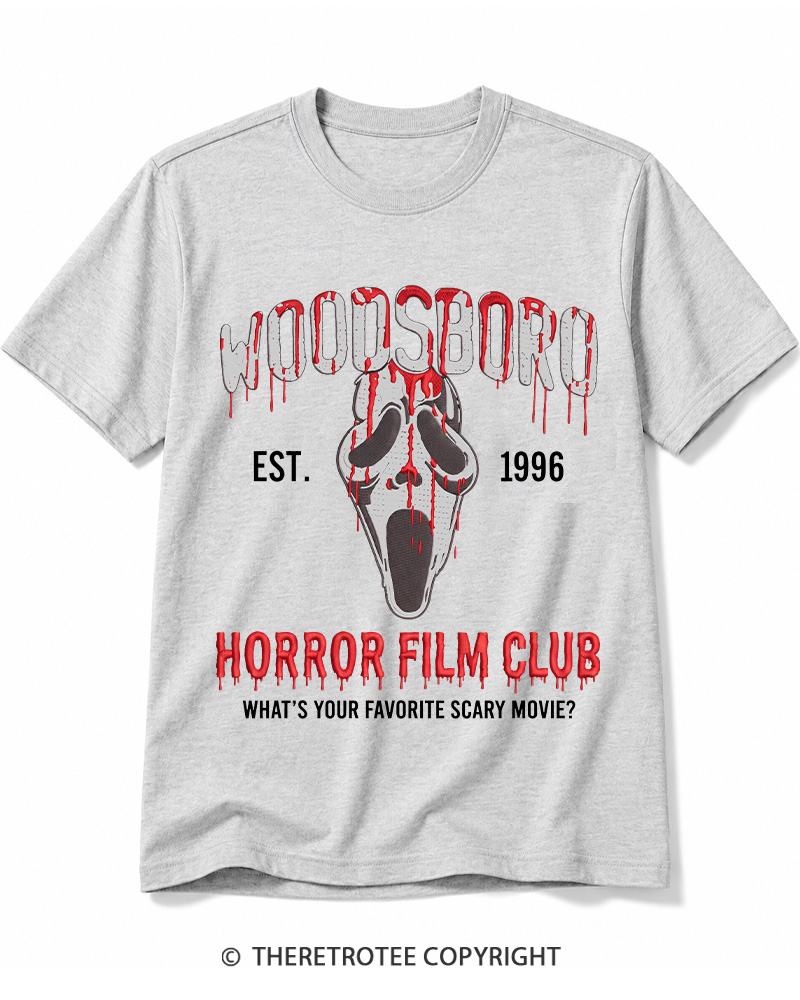 TheRetroTee What's Your Favorite Scary Movie 1990s Cotton T-Shirt